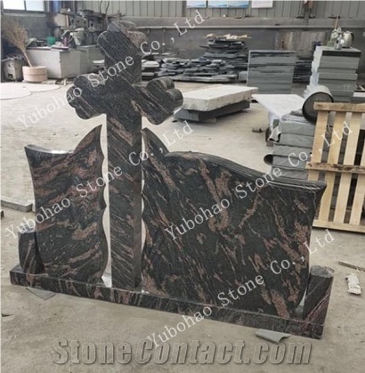Himalaya Red/Engraved Granite Headstone/Tombstone