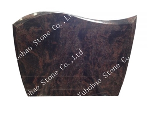 Himalaya Red/Upright Granite Tombstone/Headstone