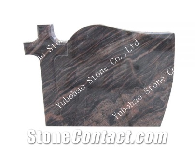 Himalaya Red/Upright Granite Tombstone/Headstone
