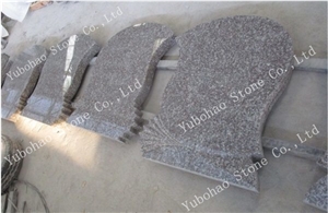 Old G664/Cross Granite Stone Monument/Headstone