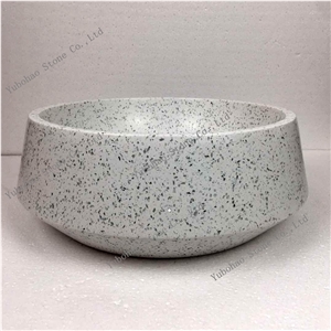 Terrazzo Stone/Friendly Material Basin/Sinks/Bowl