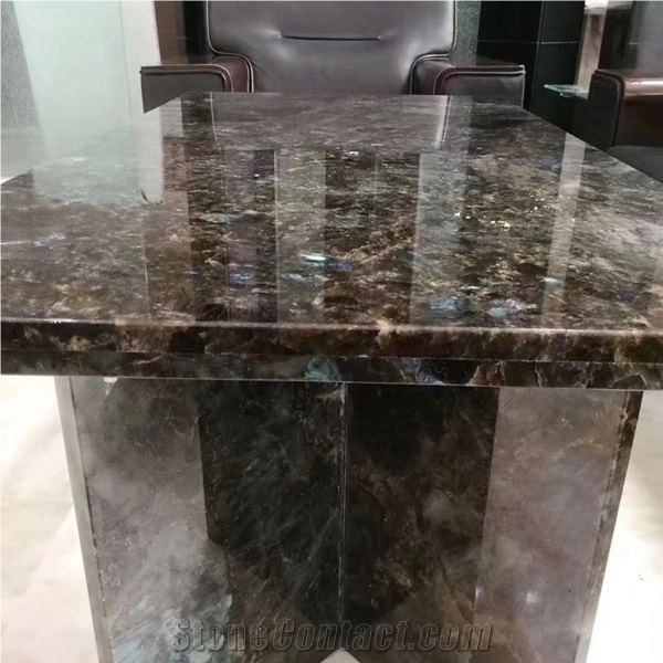 Lemurian Blue Granite Bar Table Top