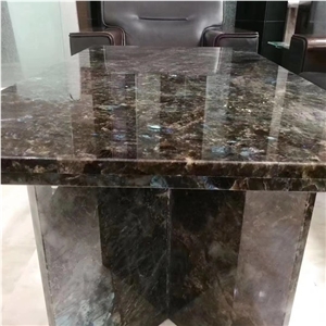 Lemurian Blue Granite Bar Table Top