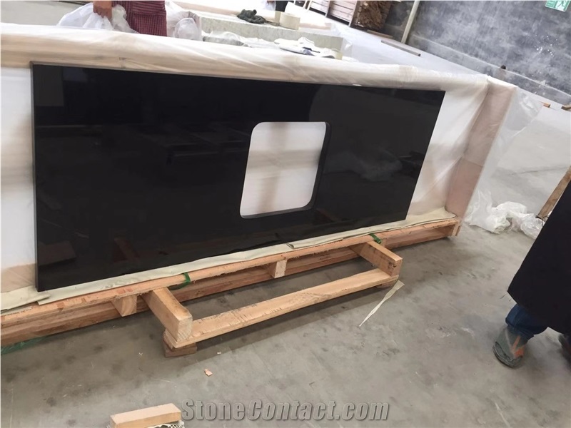 Absolute Black Granite Precut Kitchen Worktop