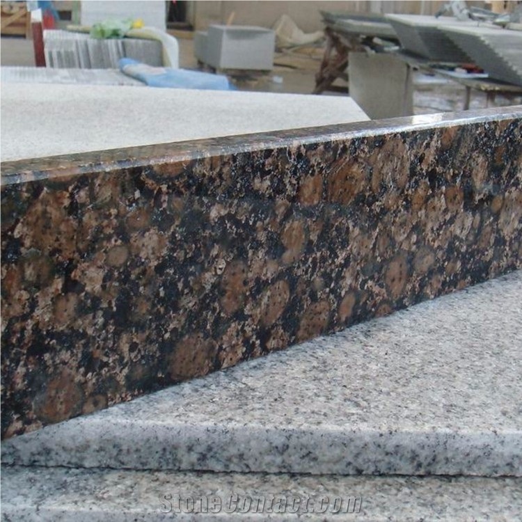 Baltic Brown Granite Slabs Tiles for Flooring