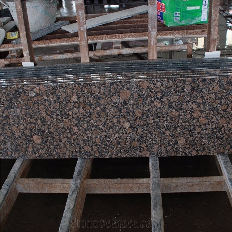 Baltic Brown Granite Slabs Tiles for Flooring