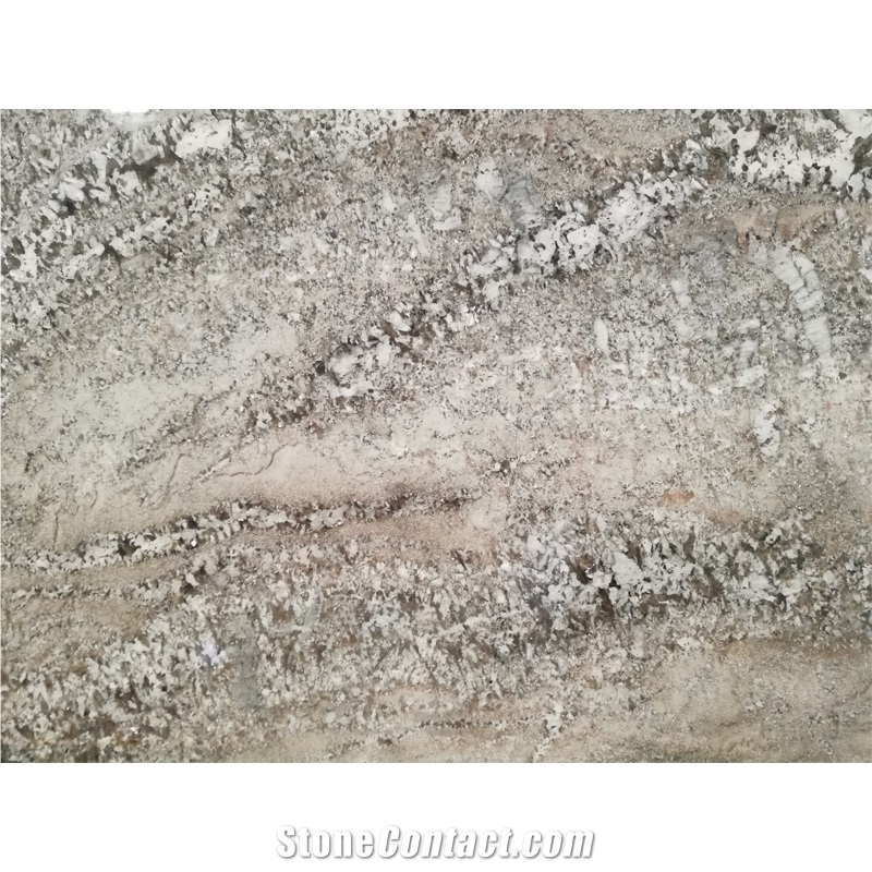Blanco Potiguar White Granite Jumbo Pattern
