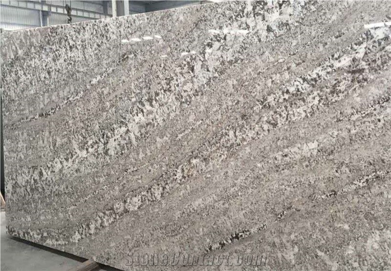 Blanco Potiguar White Granite Jumbo Pattern
