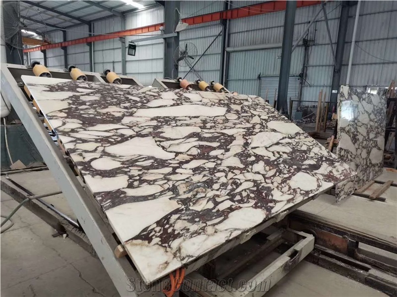 Calacatta Viola Lilac Marble Home Furniture Tables
