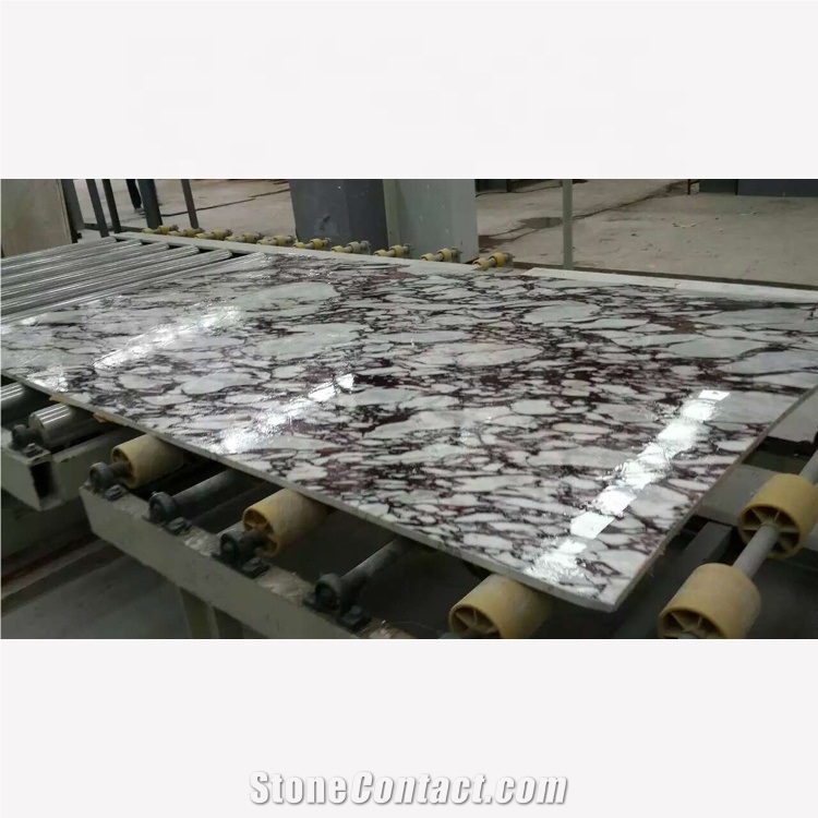 Calacatta Viola Lilac Marble Home Furniture Tables