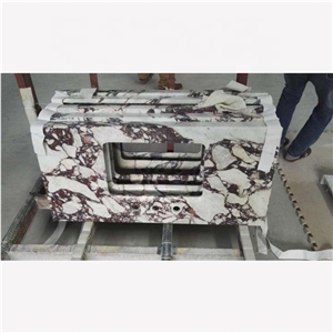 Calacatta Viola Lilac Marble Home Furniture Tables