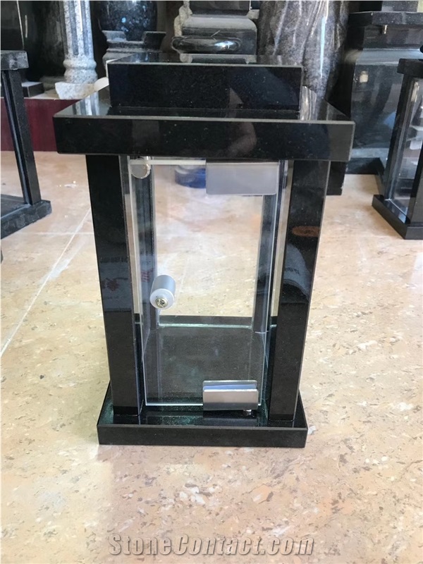 Customized Black Lamp for Memorials