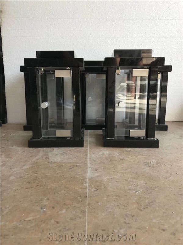 Customized Black Lamp for Memorials