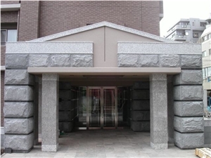 G603 Split Face Mushroom Stone Wall Cladding