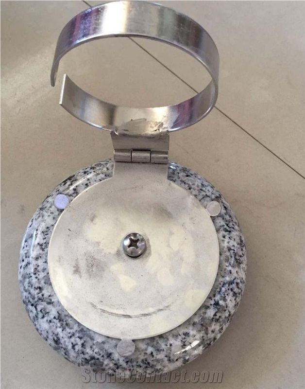 G623 Grey Granite Lamp for Tombstone