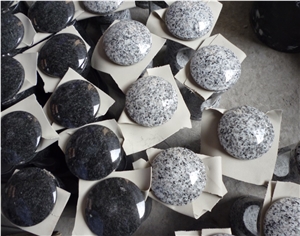 G623 Grey Granite Lamp for Tombstone