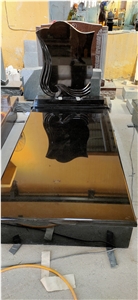 Hungary Type Absolute Black Tombstone