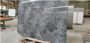 Italy Dark Starry Sky Grey Marble Slabs for Floor