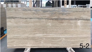 Italy Travertine Romano Silver Fosse Slab Italy Travertine Romano Silver Fosse Slab