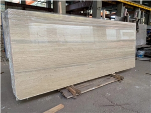 Italy Travertine Romano Silver Fosse Slab