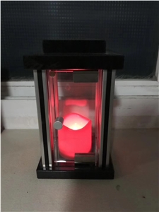 Memorial Accessories Granite Monumental Lantern