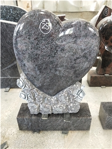 Orion Blue Granite Engraved Single Monuments
