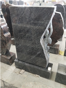 Orion Blue Granite Engraved Single Monuments