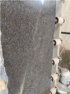 Polished Royal Brown Granite Wall Application