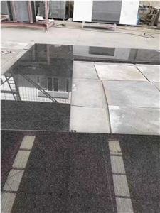 Polished Royal Brown Shandong Granite Pattern