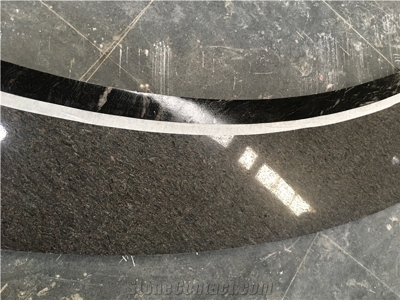 Polished Royal Coffee Granite French Pattern
