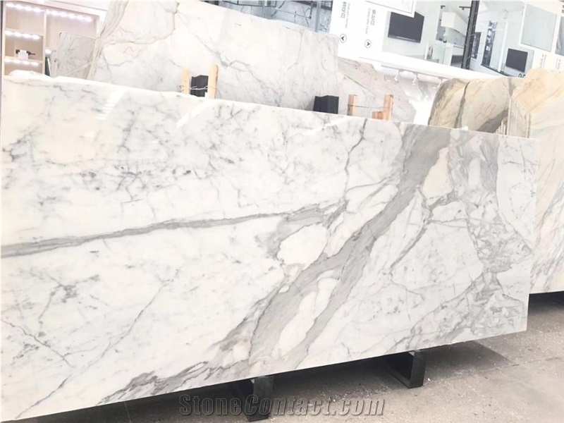 Polished Sichuan White Marble French Pattern