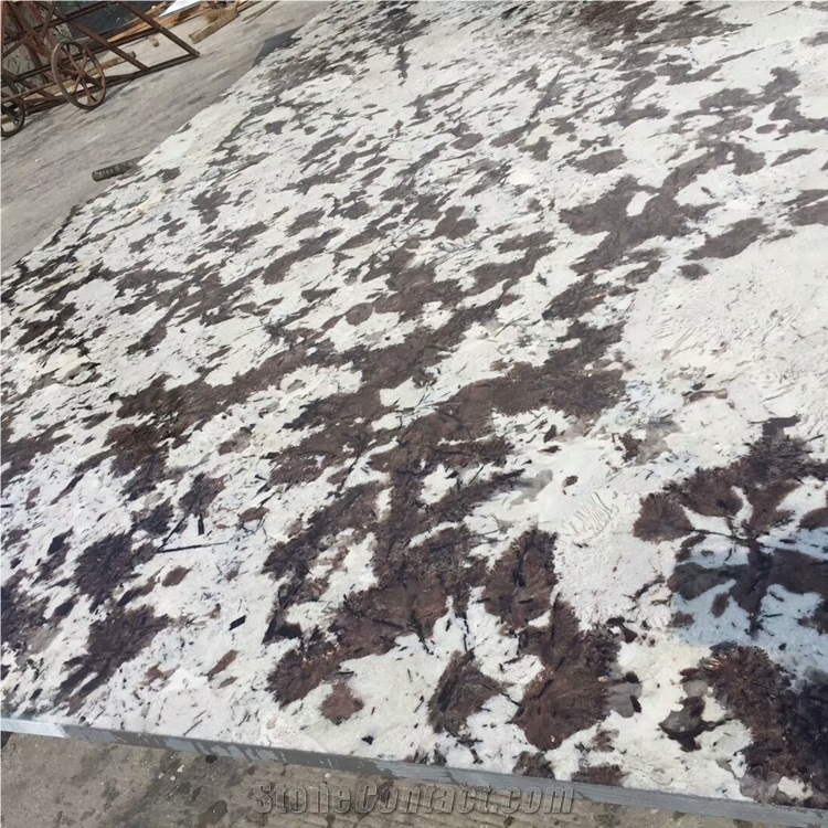 Polished Silver Mountain Granite French Pattern