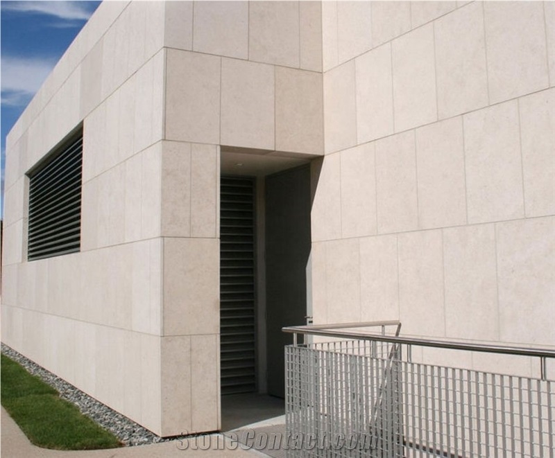 Portugal Creme Beige Limestone Wall Cladding