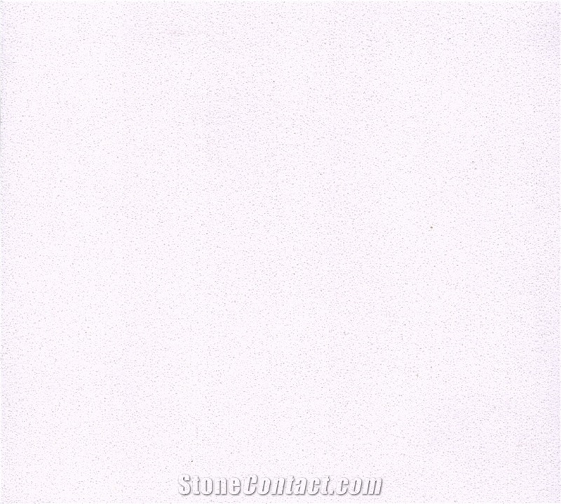 Pure White Quartz Slabs for Worktop