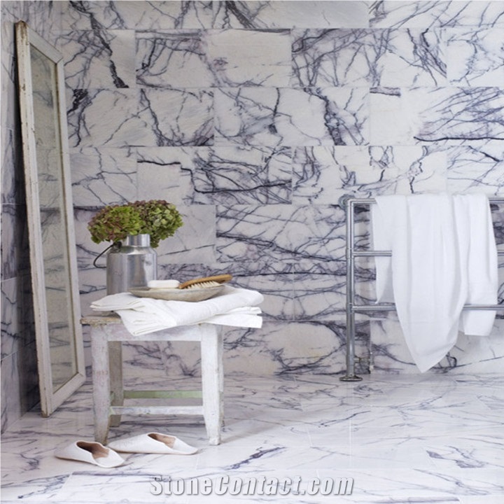 Purple Venis Incense Plum Marble Bathroom Walling