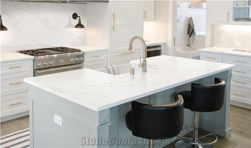 Quartz Similiar as Silestone Calacatta Unique
