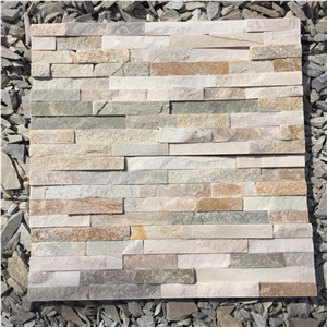 Quartzite Stone Veneer Panels for Wall Cladding