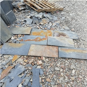 Rustic Slate Tiles Exposed Stone Texture