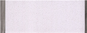 Small Grains White Quartz Slabs for Kitchen Top