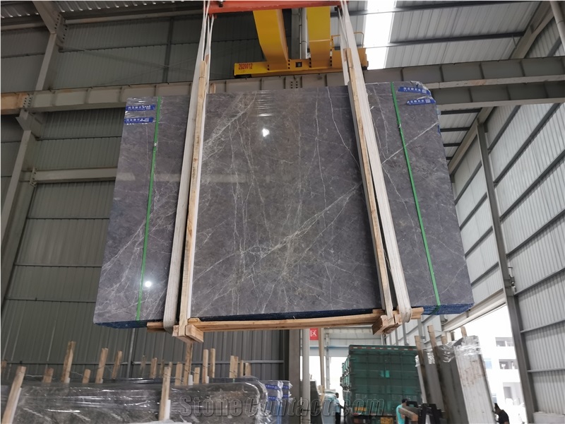 Turkey Grey Marble Tiles Hermes Grey Marble Slabs