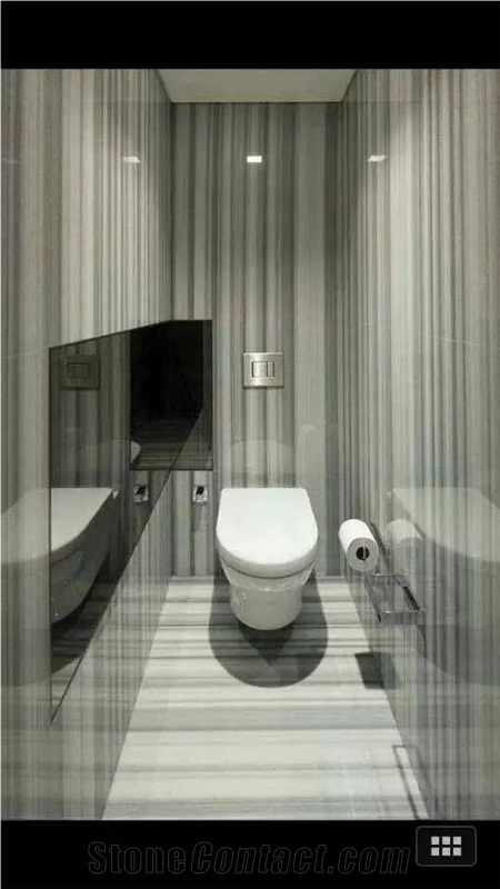 Turkey White Marmara Zabra Marble Slabs for Wall