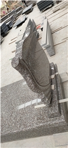Western Style G664 Granite Tombstone Headstone