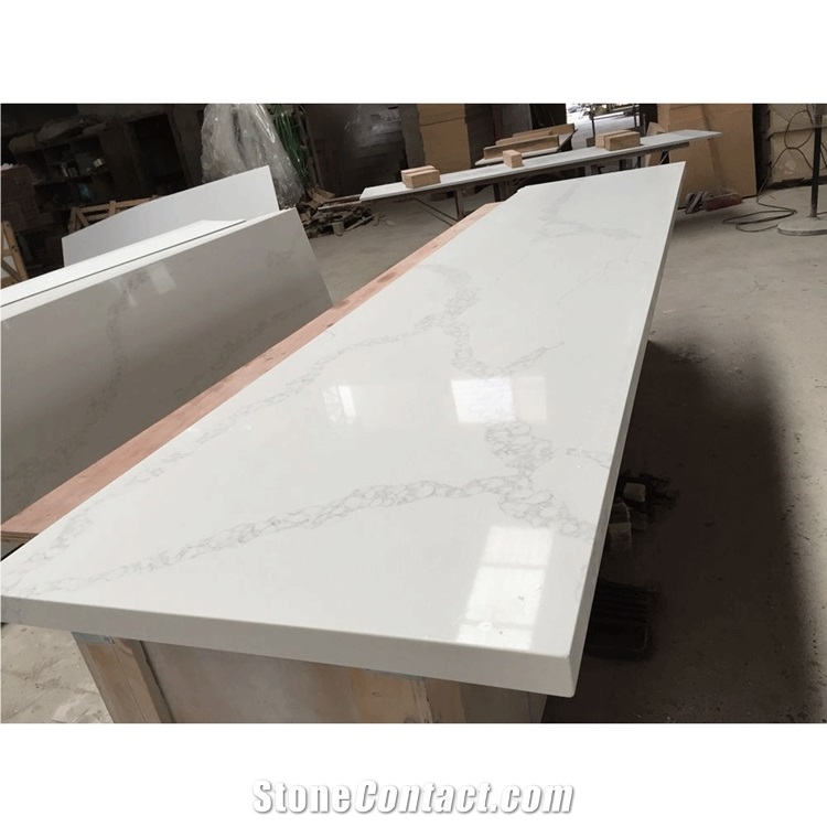 White Quartz Stone Countertop with Perfect Price