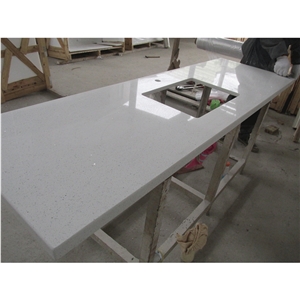 White Quartz Stone Countertop with Perfect Price