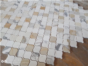 Wholesale Calacatta Gold Lantern Marble Mosaic