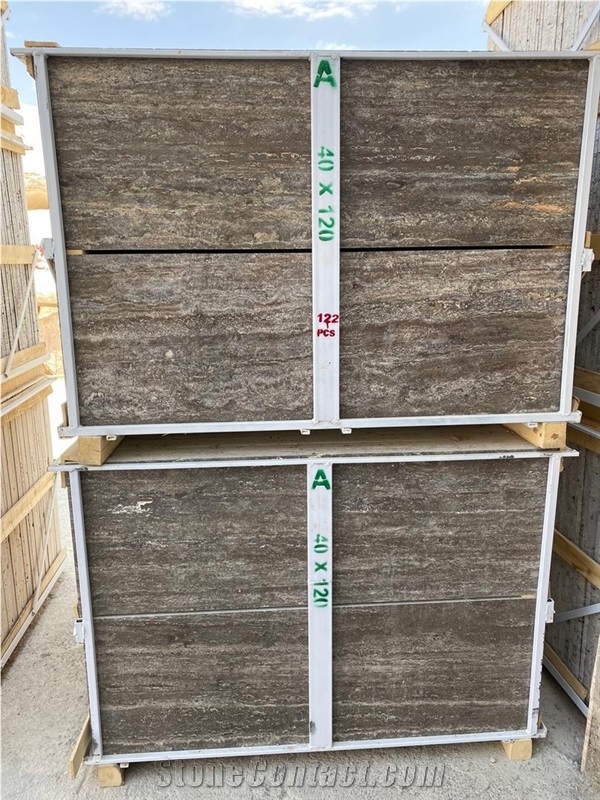Silver Travertine Tiles