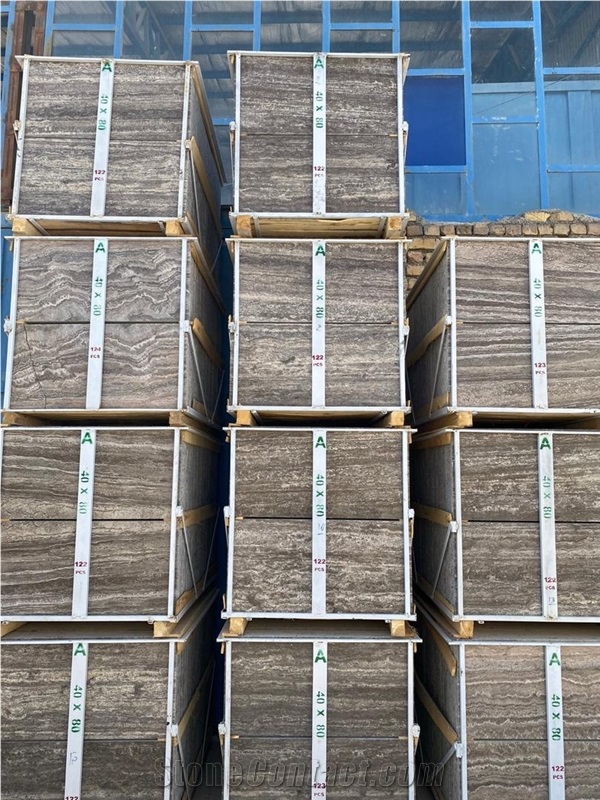 Silver Travertine Tiles
