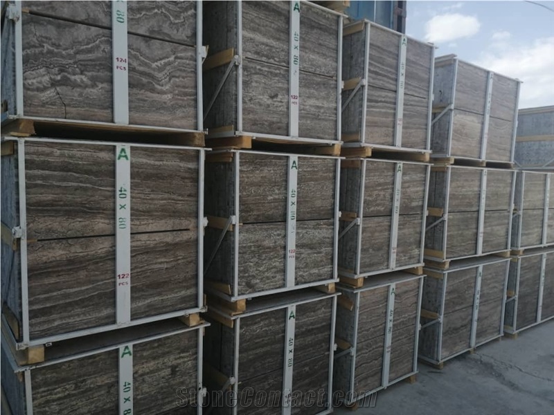 Silver Travertine Tiles