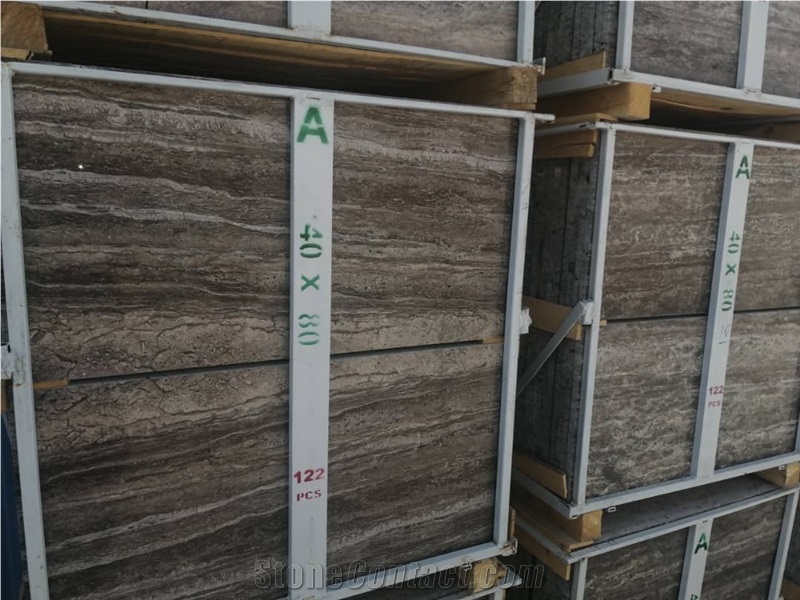 Silver Travertine Tiles