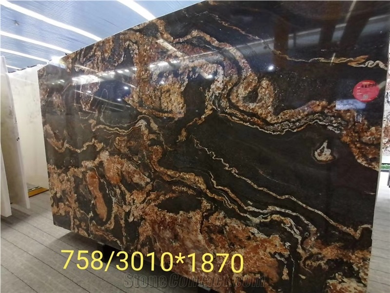 Fusion Night Quartzite, Fusion Black Quartzite
